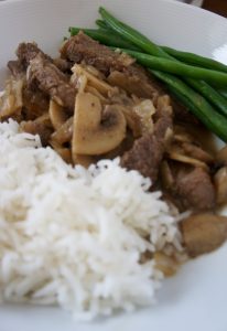 Steak Stroganoff