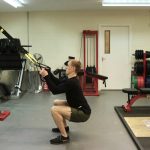 TRX Squat - low